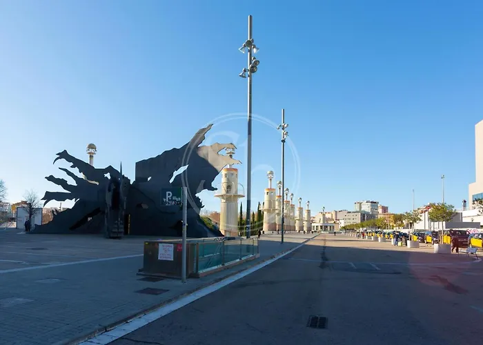 Practico Apartamento Cerca De Estacion De Sants